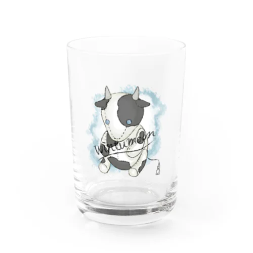 wintumoon cow Water Glass