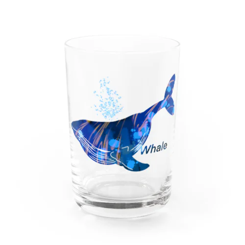 深海ホエール Water Glass