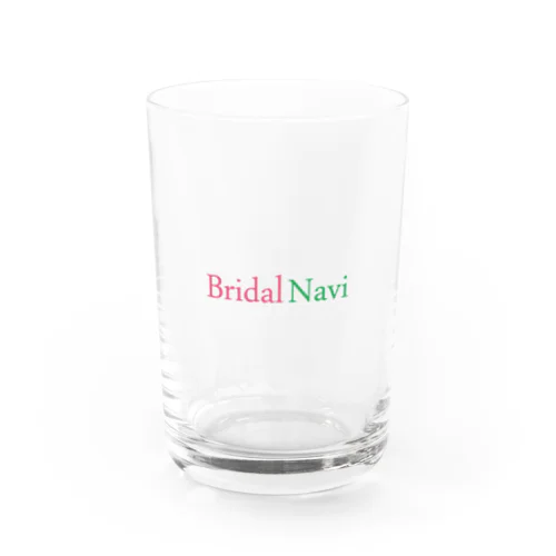 ブライダルナビ文字白バージョン グラス