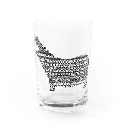 カバ Water Glass