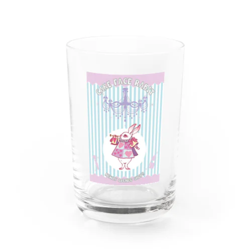 CAKE FACE RABIT Water Glass