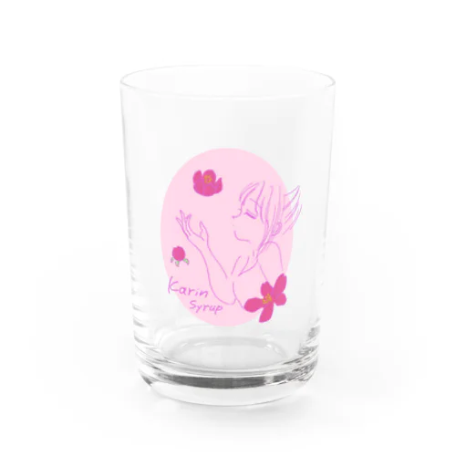 花梨の花香る(ピンク) グラス
