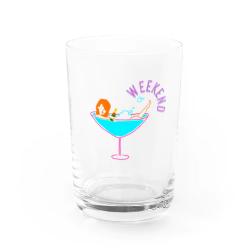 Weekend  Water Glass