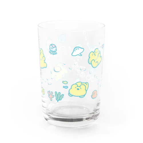 ゆるけろ あんだー ざ しー Water Glass