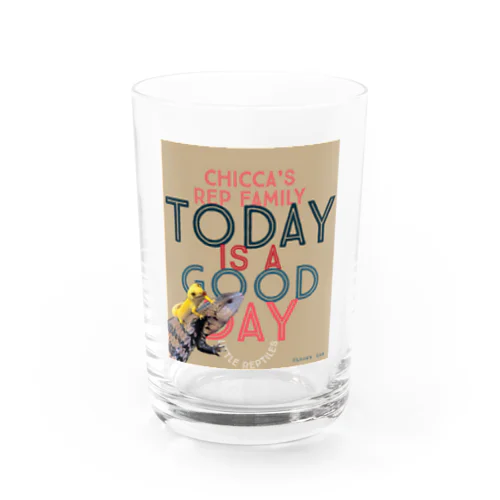 Today is a good day カカオ&シトラス Water Glass