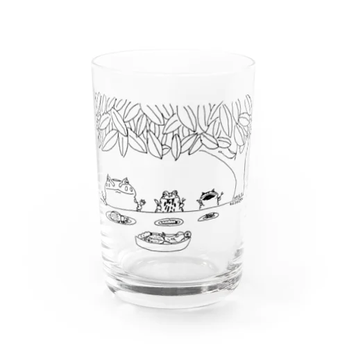 お庭でご飯 Water Glass