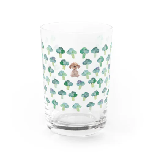 まつげブロッコリー2 Water Glass