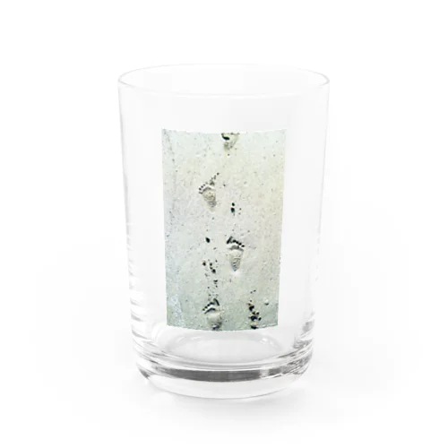 baby footprint Water Glass