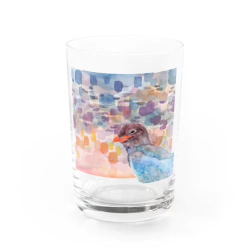 青い鳥がなくとき -ブッポウソウ- Water Glass