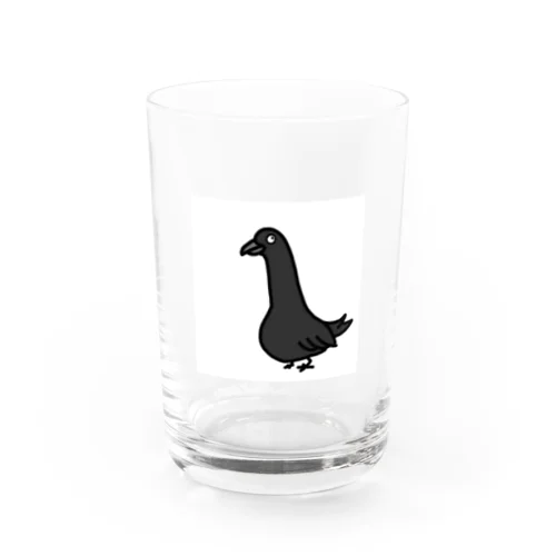 ハトカラス Water Glass