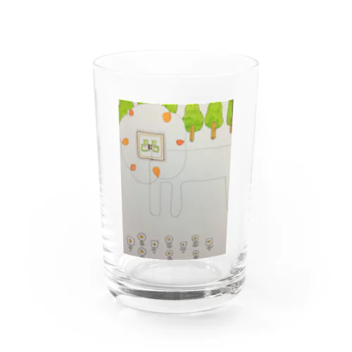 おさんぽらいおんくん Water Glass