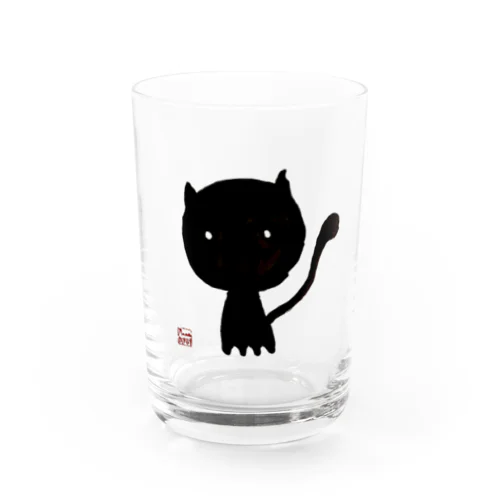黒ネコさん グラス