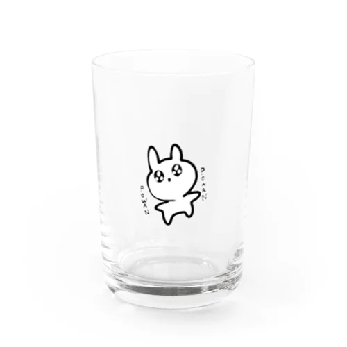 うかぶうさぎ Water Glass