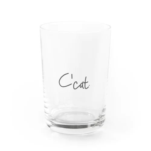 C'catロゴ Ⅰ Water Glass