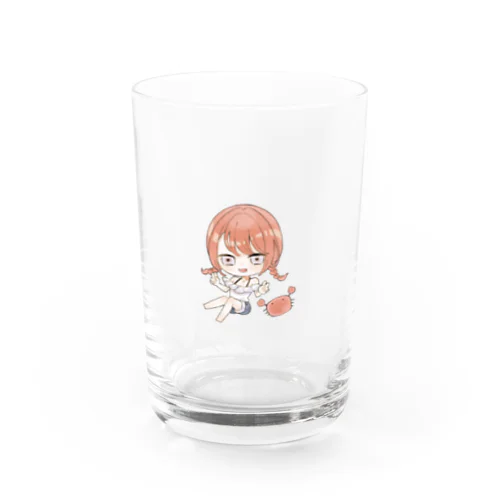 かにちゃん Water Glass