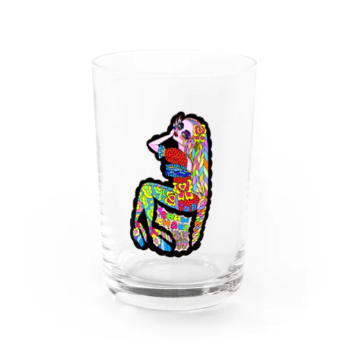 とぐろちゃん縁無し Water Glass