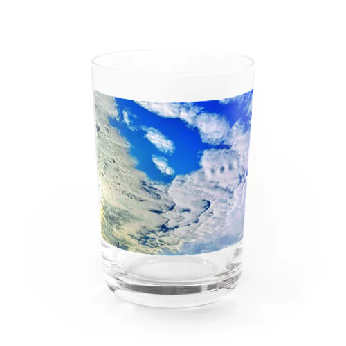 【A】キスをする雲～LOVE&PEACE Water Glass