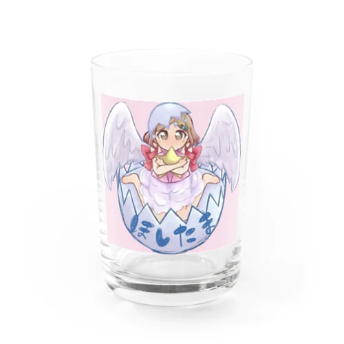 たまごから星をぎゅっ　しずの Water Glass