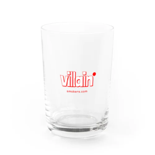 villain Water Glass