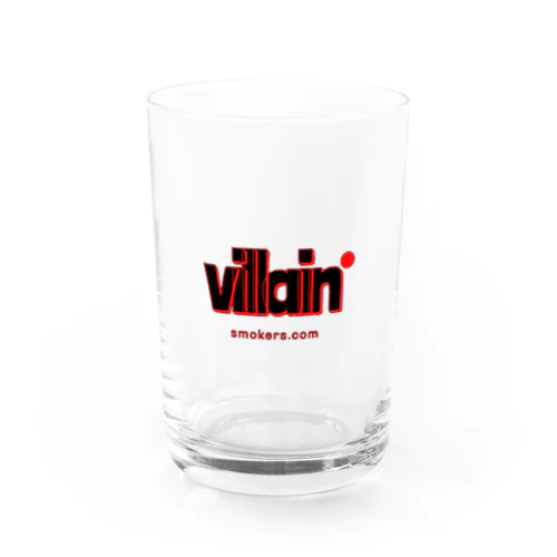 villain Water Glass