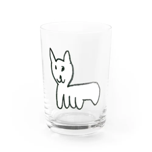 尻尾が怪しい猫 Water Glass