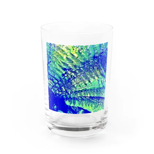 ヘゴシルエット Water Glass