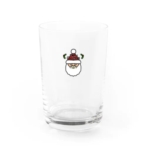 ねこのおばけサンタさん Water Glass