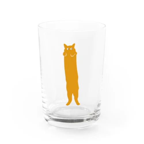 おまわり猫 のび〜るパポ君 / PAPO Water Glass