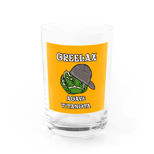 GREELAX コラボ　パキポキ Water Glass