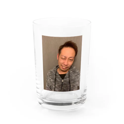 トラキチウインクくん Water Glass