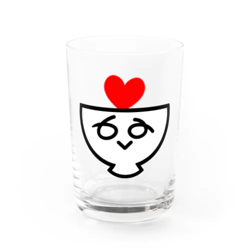 どんぶりのどんちゃん Water Glass