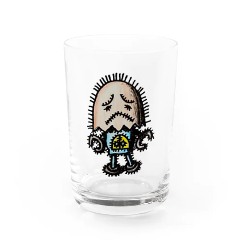 モジャモジャになったカタカタ🤖 Water Glass