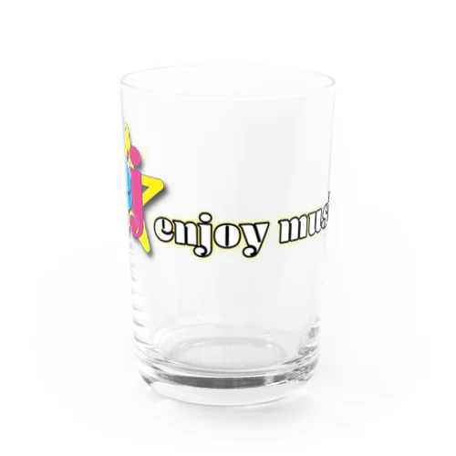 enjoy music 公式グッズ Water Glass