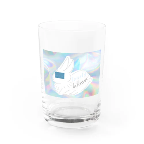 lonely winter Water Glass