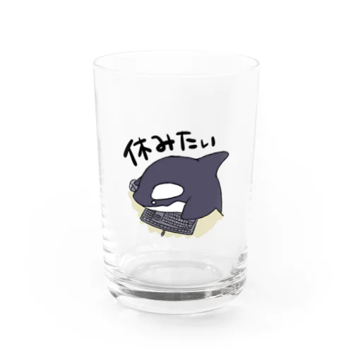 シャチのクーちゃん Water Glass