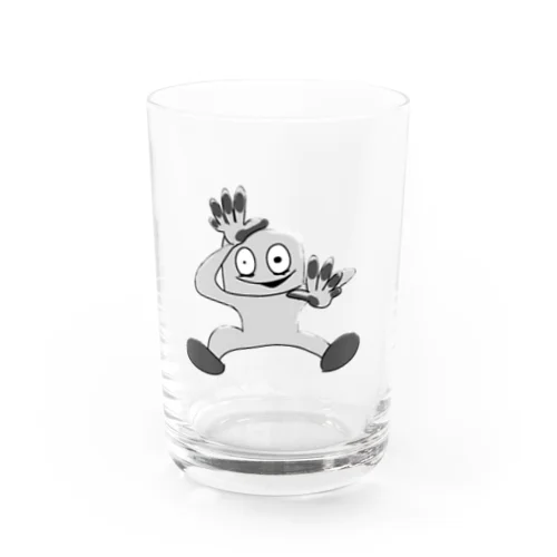 張り付ききゅーびっくん Water Glass