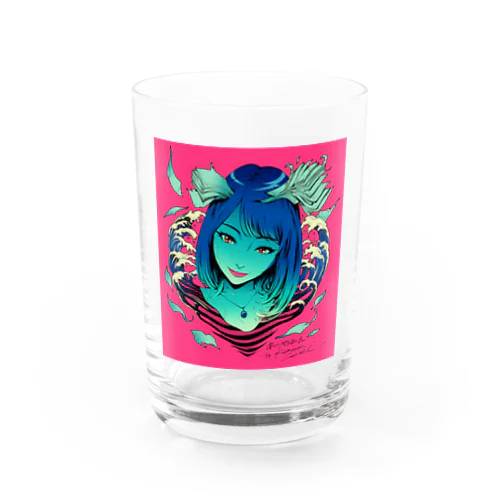 ミンミンピンク（スッピン） Water Glass