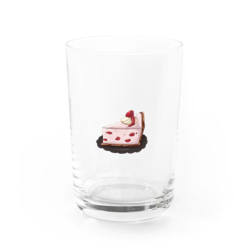 いちごチーズケーキタルト Water Glass