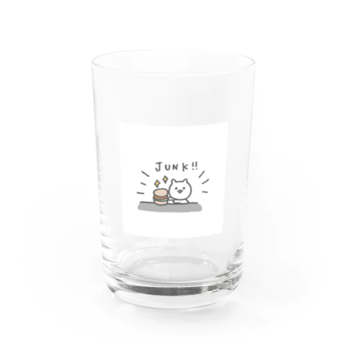 ふにゃふにゃのネコ (JUNK) Water Glass