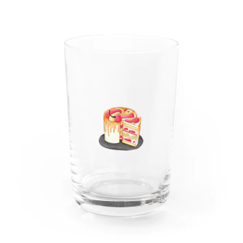 グレープフルーツケーキ Water Glass