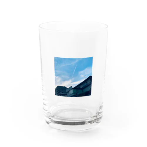 aozora ひこうき雲 Water Glass