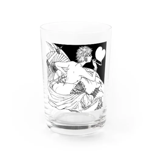 京田さんと京都タワー Water Glass