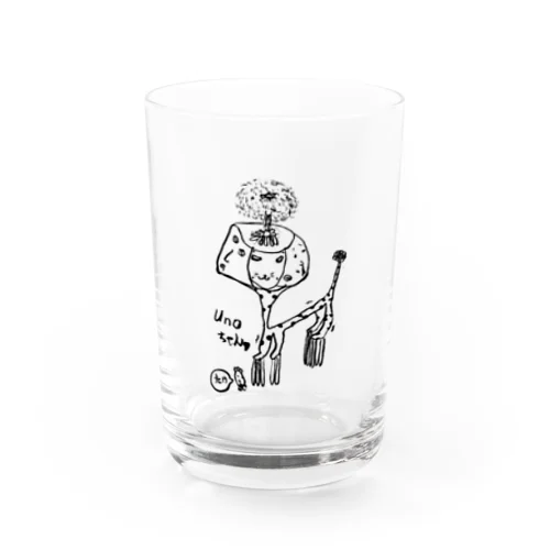 うのの似顔絵 by武健虹 Water Glass