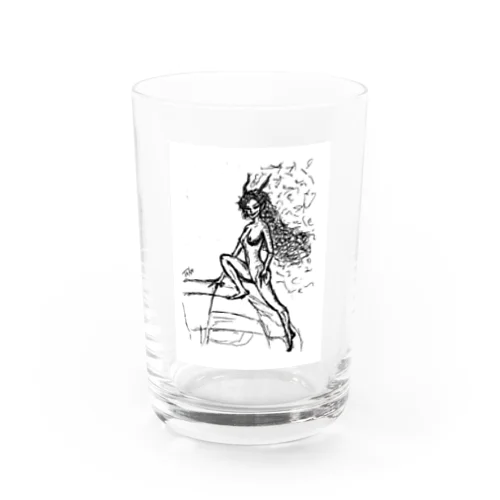 Fantasy Girl 1 Water Glass