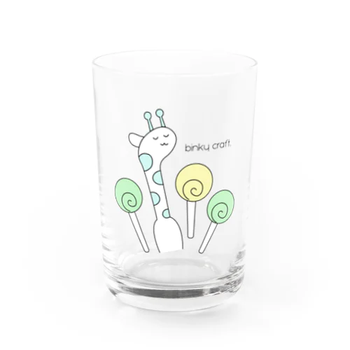 きりんキャンディ（シトラス） Water Glass