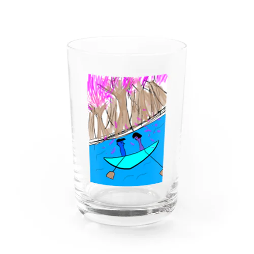 ボート乗りおと乗りこ Water Glass