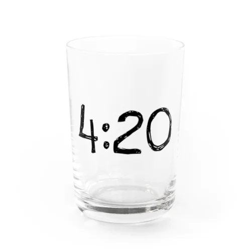 4:20 Water Glass