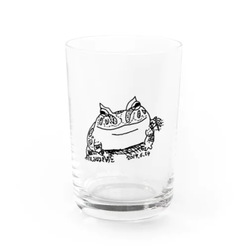 煎茶さん Water Glass