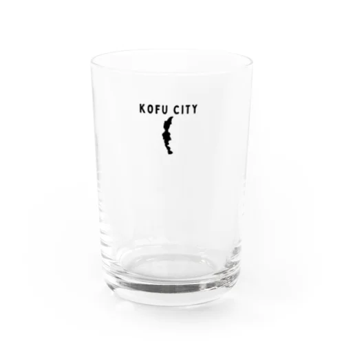 Kofu City w/ Map Water Glass