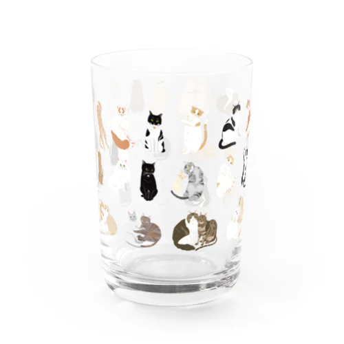 猫ちゃんグラス Water Glass